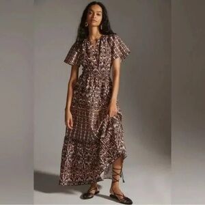 Anthropologie Somerset Maxi dress size small